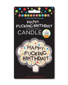 X-Rated Verjaardag – Kaars