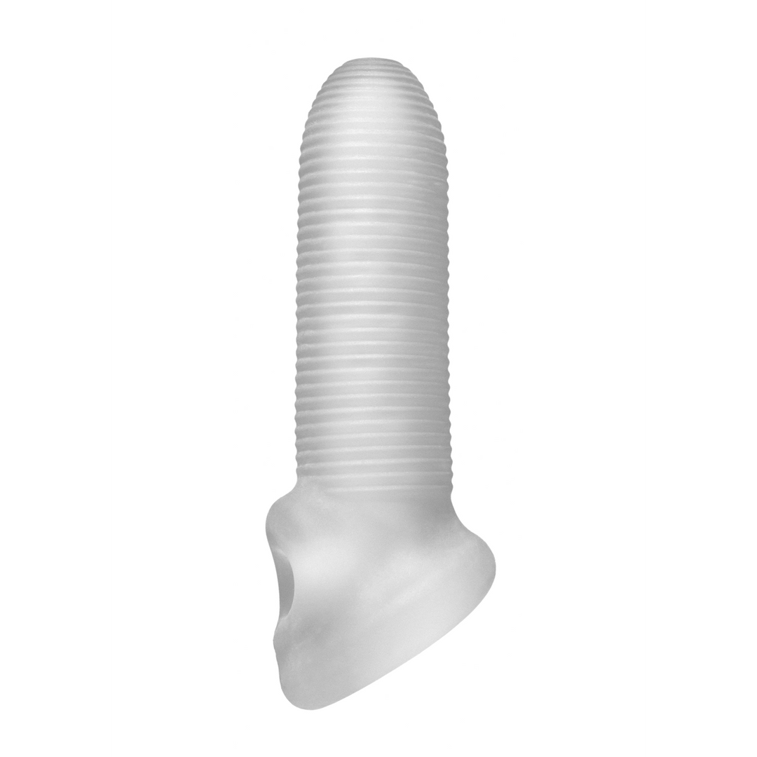 Fat Boy Micro Ribbed Sheath - Dildo - 6 / 14 cm - Afbeelding 3