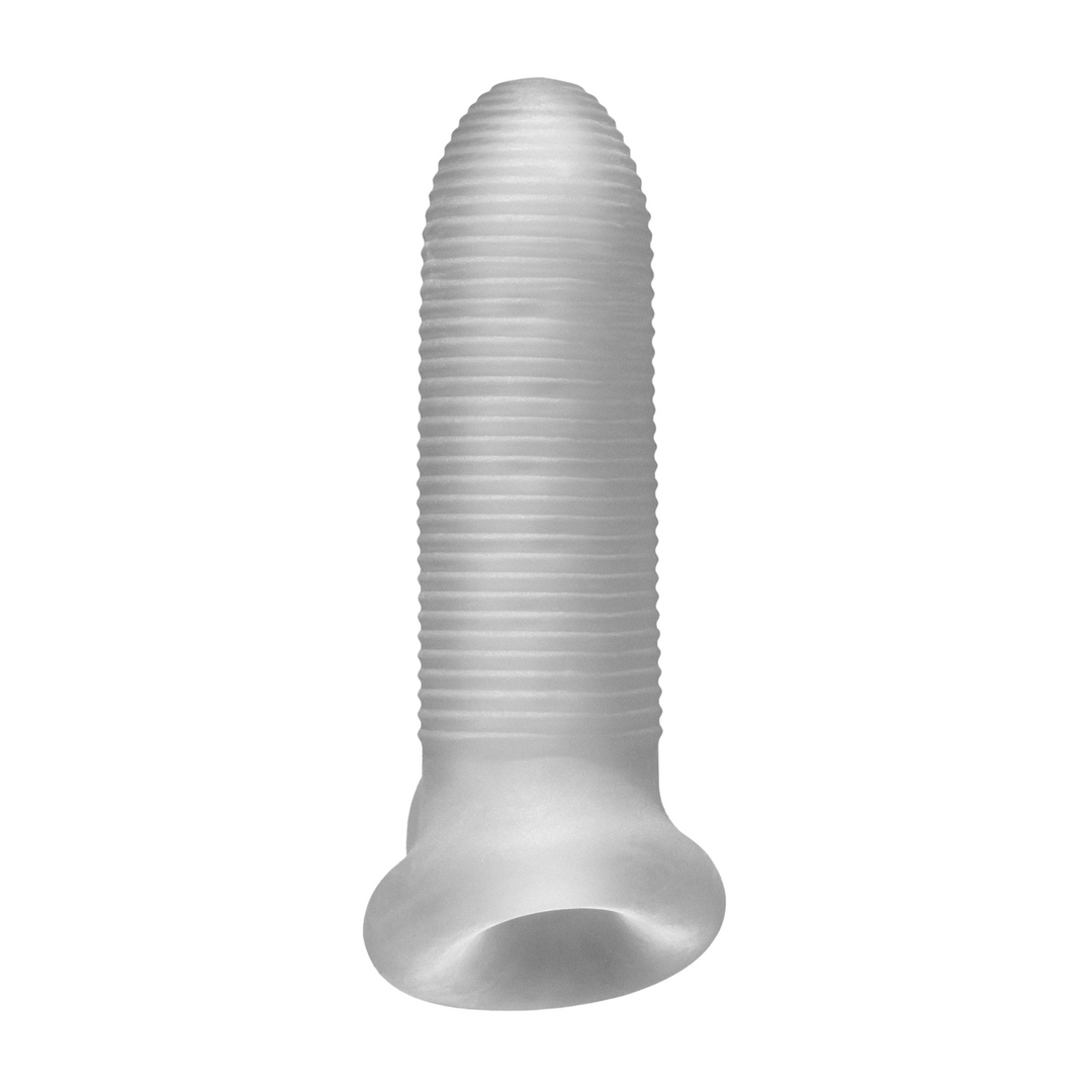 Fat Boy Micro Ribbed Sheath - Dildo - 6 / 14 cm - Afbeelding 4