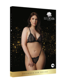 Magic Lace Velvet Lingerie Set – Plus Size