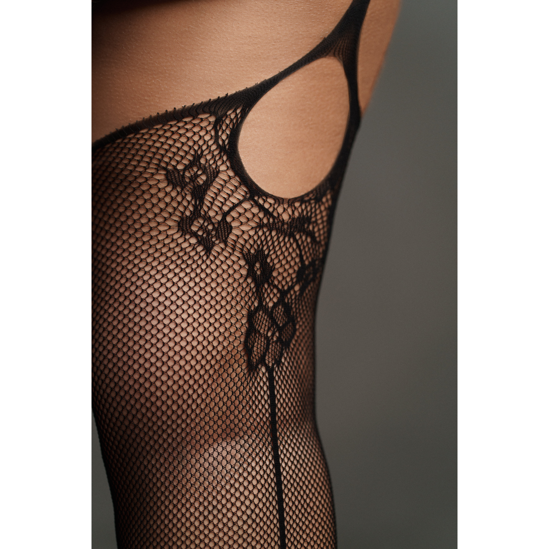 Pantie met Aangetoonde Kousen - OSX - Zwart - Afbeelding 7