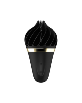 Sweet Treat – Stimulerende Tongue Spinnator – Zwart/Goud