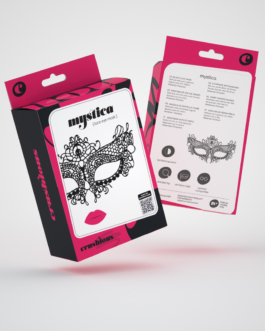 Mystica – Kantmasker – Zwart