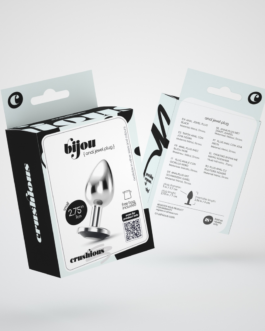 Bijou – Anale Sieraad Plug – Klein – Zwart