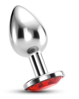 Bijou – Anale Sieraad Plug – Klein – Rood