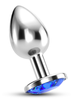 Bijou – Anale Sieraad Plug – Klein – Blauw