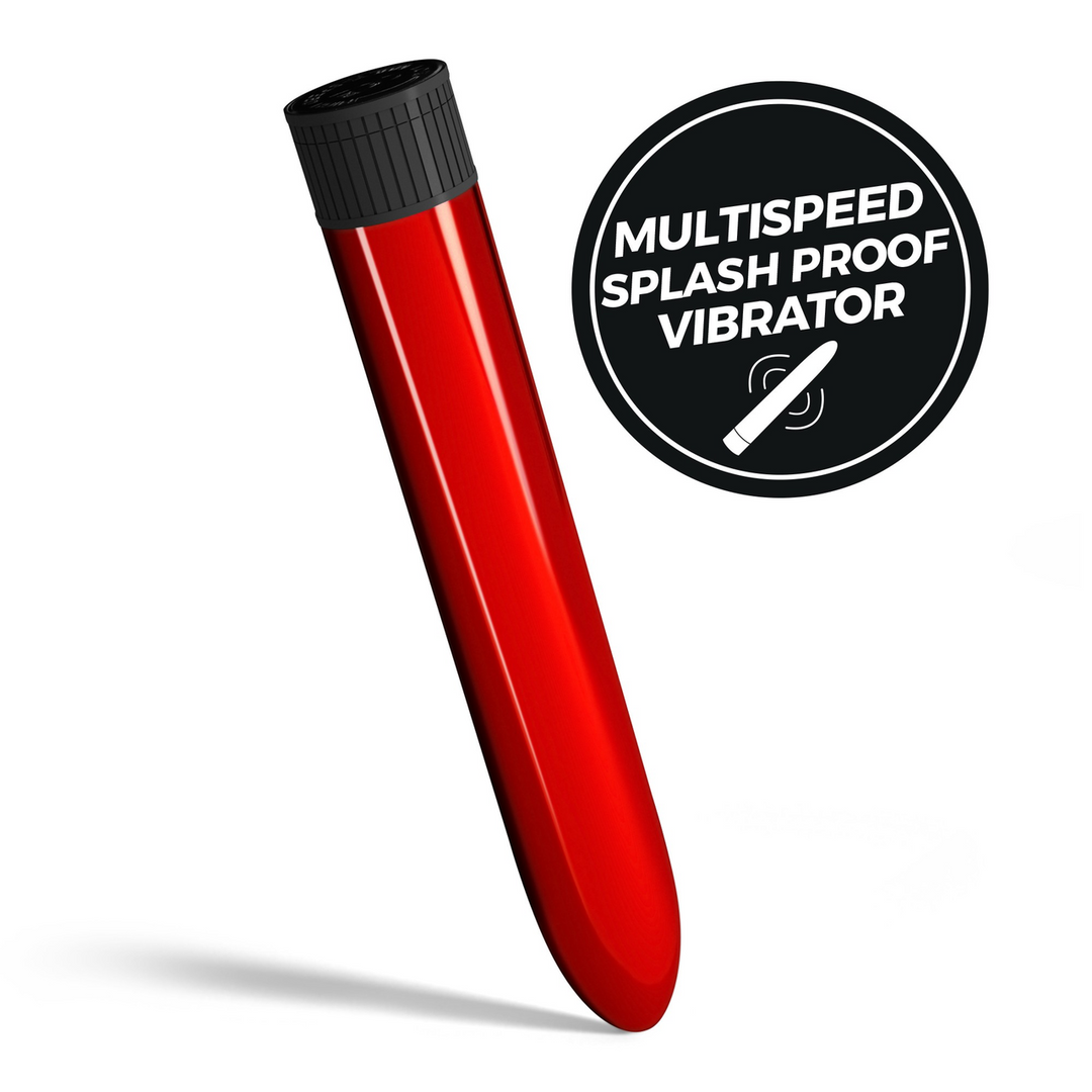 Classic Vibe - Classic Vibrator - Rood - Afbeelding 6