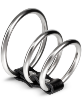 Saruman – Metalen Cockring Set – Zilver