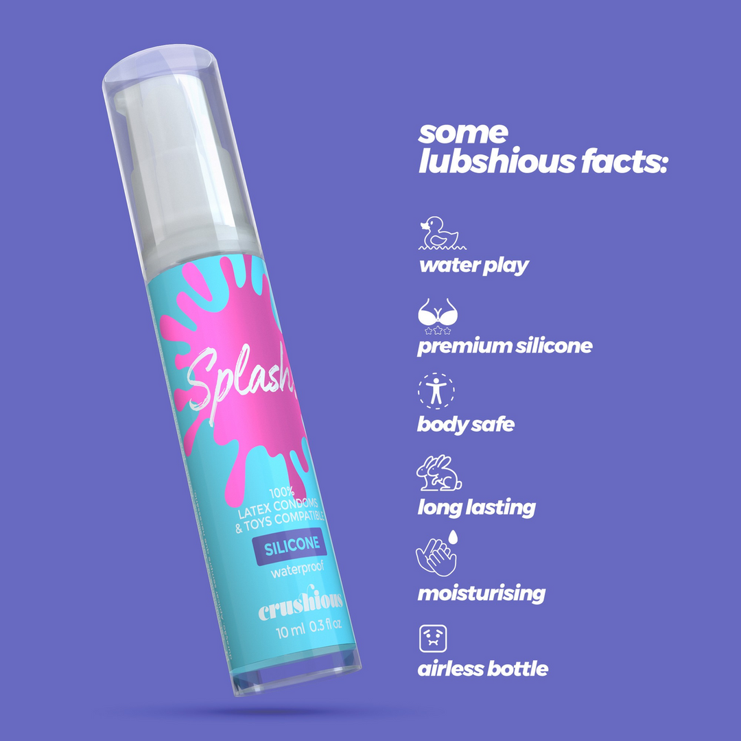Splash - Siliconen Glijmiddel - 0,3 fl oz / 10 ml - Afbeelding 5