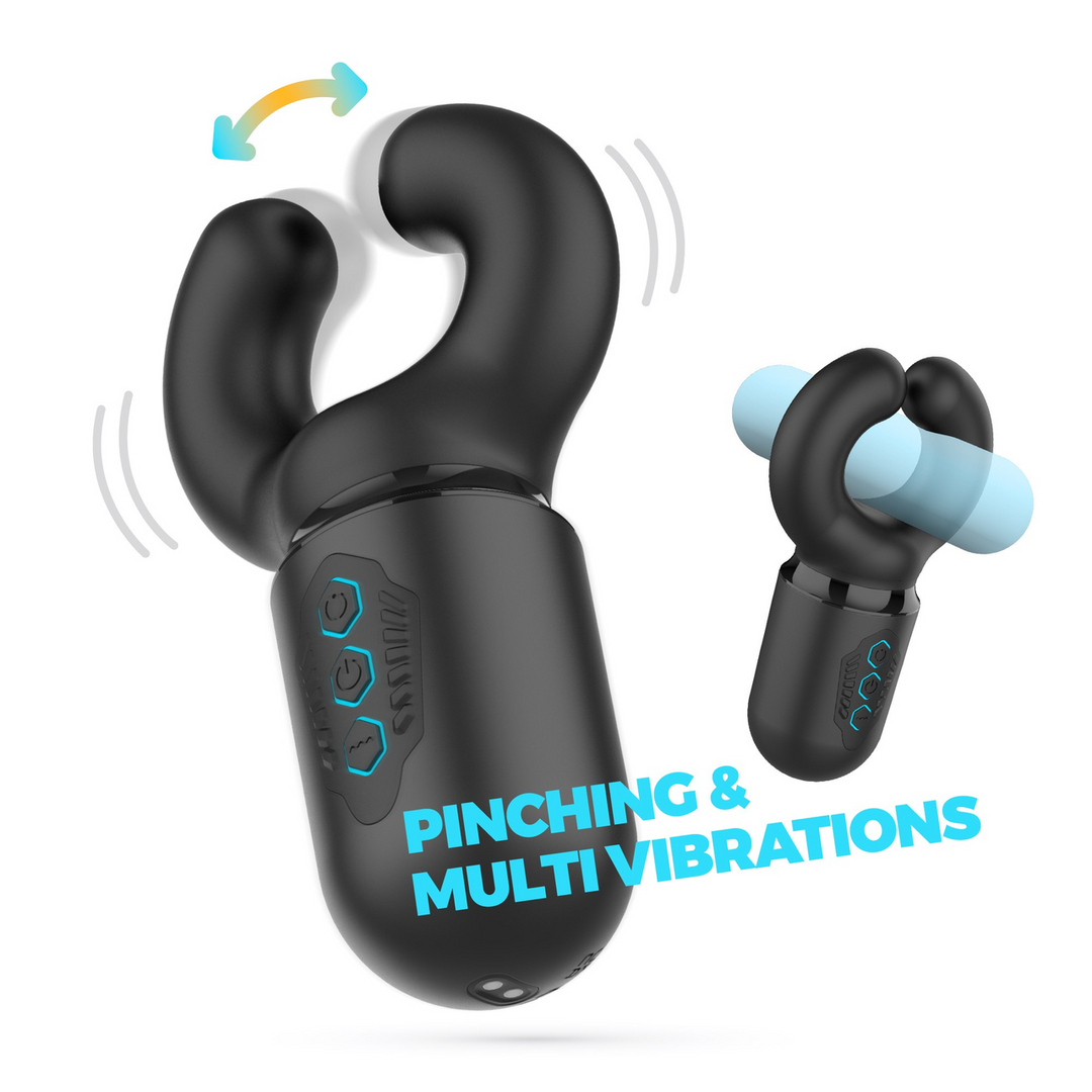 Kong - Masturbator met Druk - Zwart - Afbeelding 6