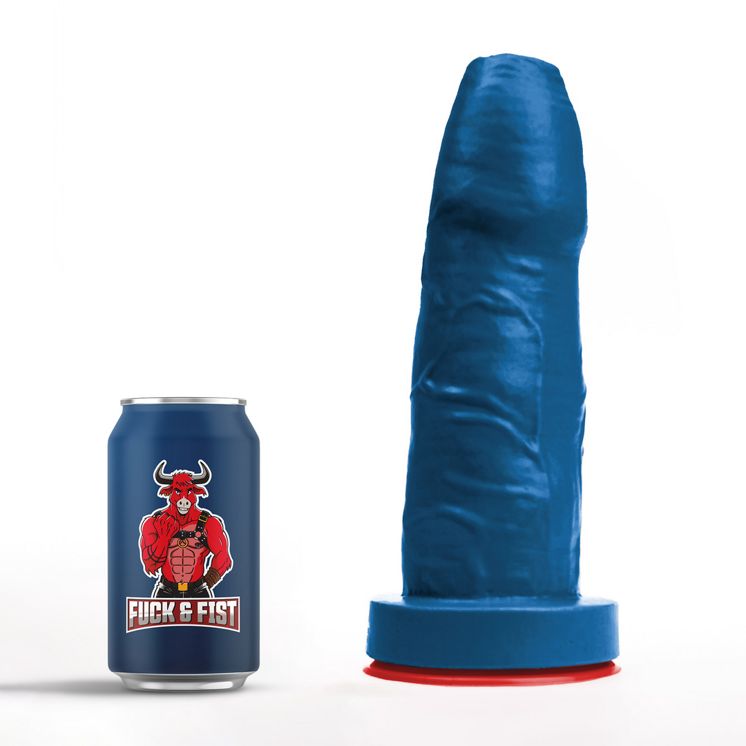 Magni XL - Realistische Dildo - 9,7 / 24,5 cm - Blauw - Afbeelding 4