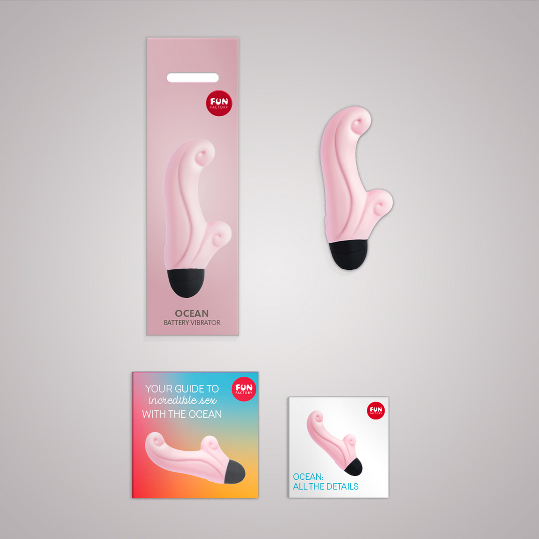 Ocean - Mini Vibrator - Baby Roze - Afbeelding 3