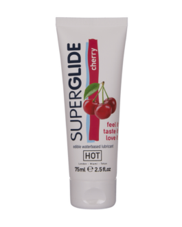 Superglide Eetbaar Waterbasis Glijmiddel – 3 fl oz / 75 ml