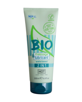 2 In 1 Massage en Waterbased Lubricant – 7 fl oz / 200 ml
