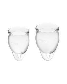 Voel je Zeker – Menstruatiecup – Transparant