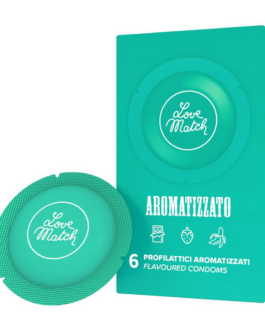 Aromatizzato – Flavored Condoms – 6 Stuks