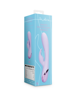 Zachte Silicone Konijn Vibrator – Digitale Lavendel