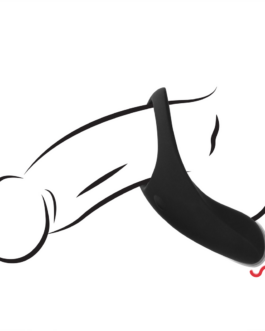 Geïndividualiseerde Vibrerende Penisring – Zwart Licoor