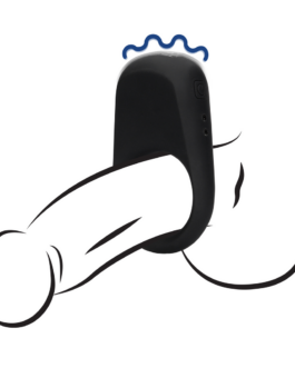 Vibrerende Cockring – Dropzwart