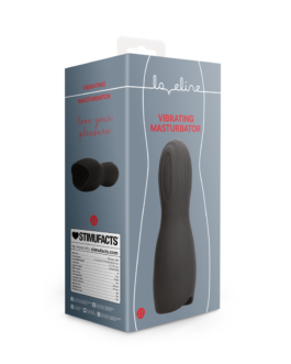 Vibrerende Masturbator Sleeve – Lakritz Zwart