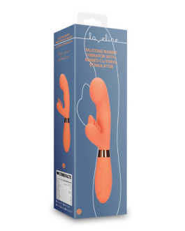 Siliconen Rabbit Vibrator met Geribbelde Clitorale Stimulator – Glazed Carrots