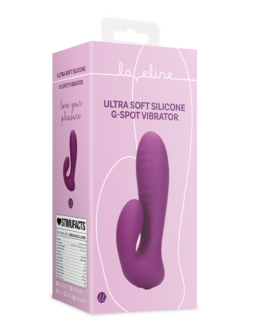 Ultra Soft Silicone G-Spot Vibrator – Orchidee Paars