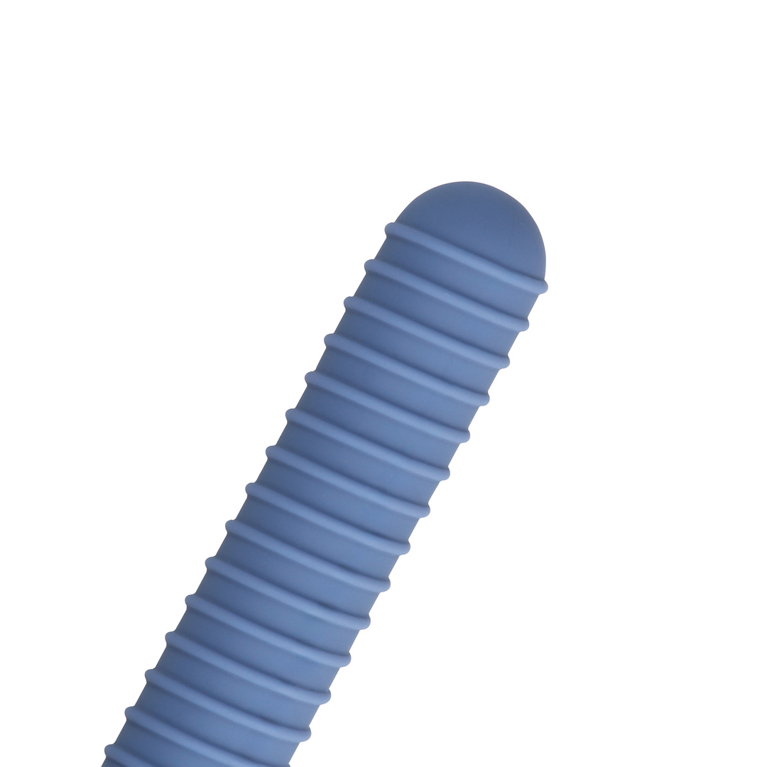 Geribbelde Mini Vibrator - Blue Horizon - Afbeelding 6