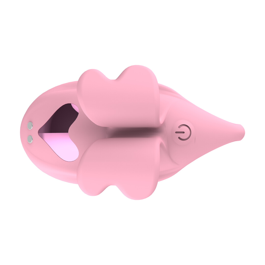Vinger Dubbele Vibrator - Roze - Afbeelding 6