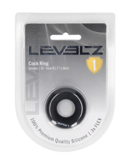 Massieve Siliconen Cockring – XS – Zwart