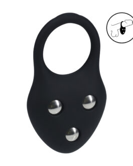 Siliconen Trainings Cockring – L – Zwart