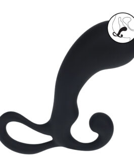 Bol met Lussen Silicium Prostaat Massager – S – Zwart