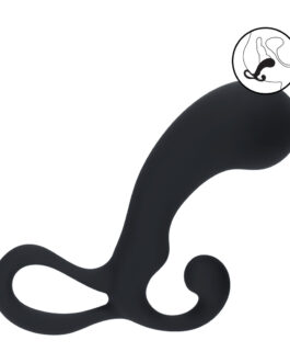 Lamp met Lussen Silicoon Prostaat Massager – M – Zwart