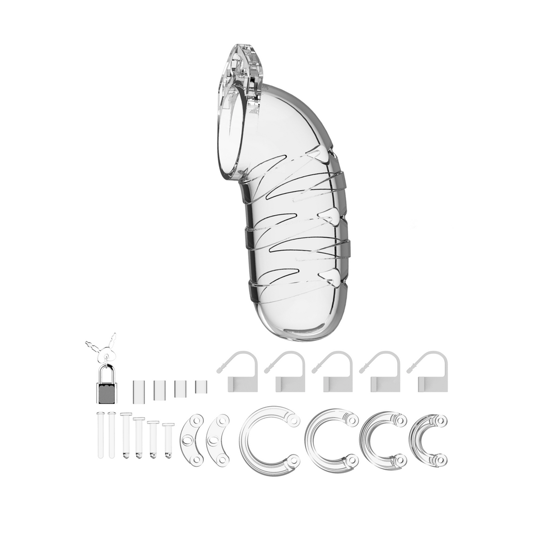 Model 05 Chastity Cock Cage - 5.5 / 14 cm - Afbeelding 3