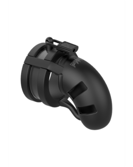 Model 18 Chastity Cock Cage met Ballsplitter – 3.5 / 9 cm