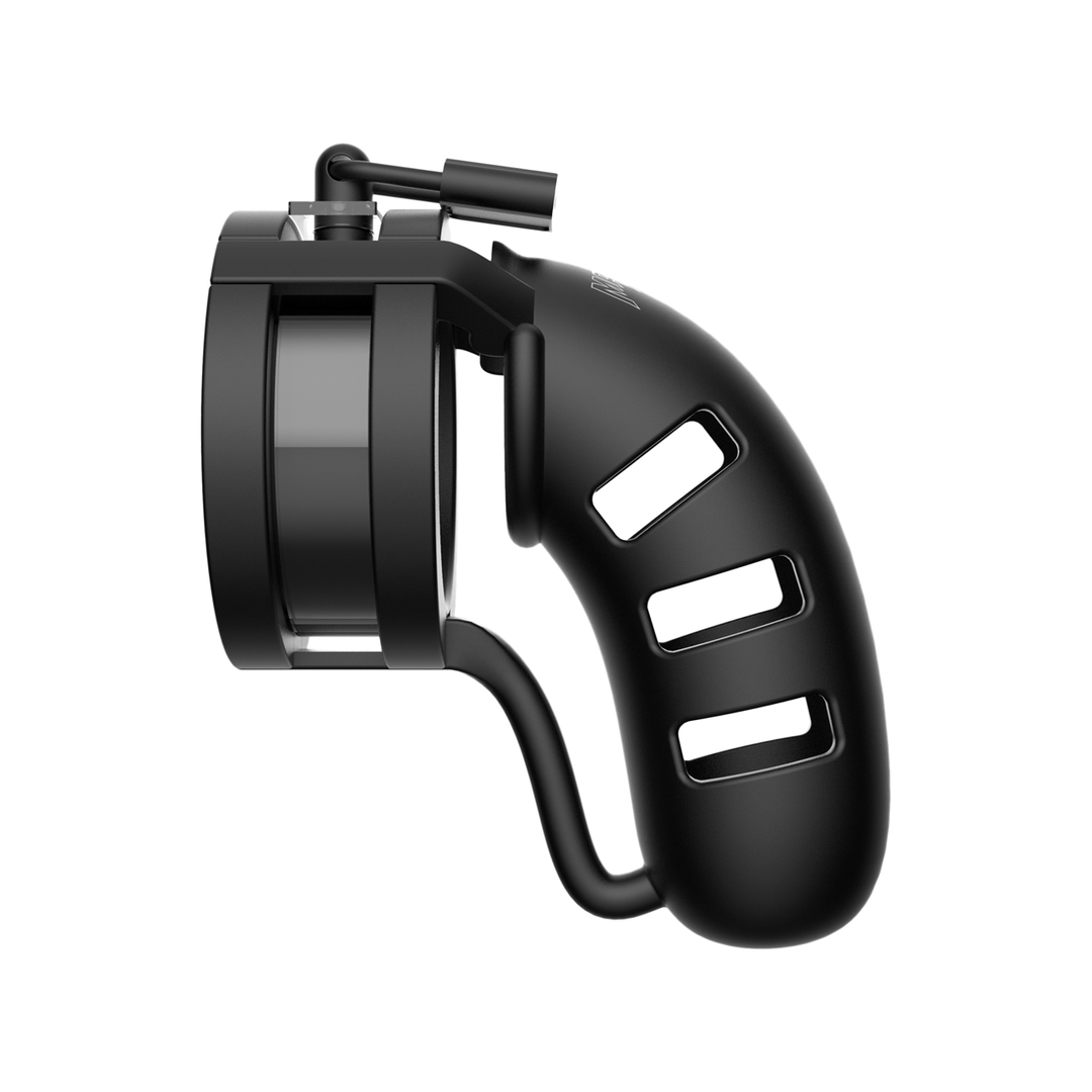 Model 19 Chastity Cock Cage met Ballsplitter - 4,5 / 11,5 cm - Afbeelding 3