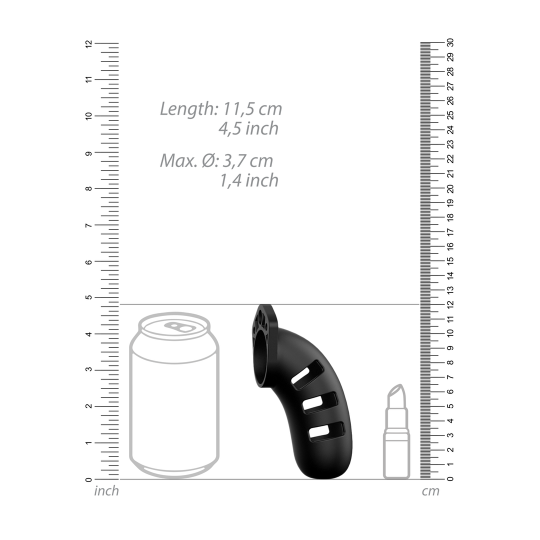 Model 21 Chastity Cock Cage - 4,5 / 11,5 cm - Afbeelding 6