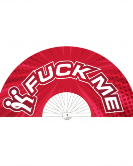Fuck Me – Ventilator – 64 cm – Rood