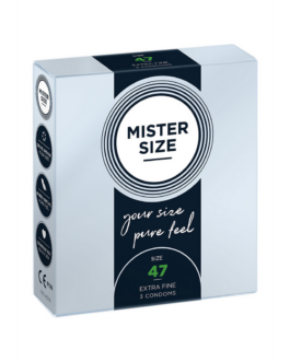 Pure Feel – Condoms 47 mm – 3 Pack