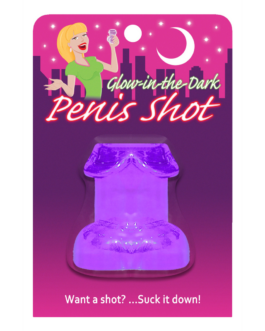 Glow-in-the-Dark Penis Shot – Paars