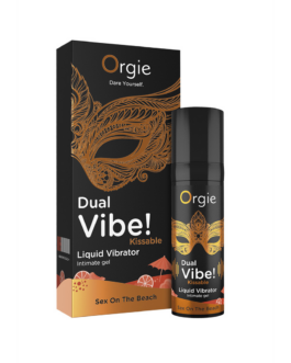 Dual Vibe! Kissable Liquid Vibrator – Sex On The Beach – 0,5 fl oz / 15 ml