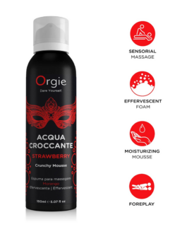 Acqua Crocante – Crackeling Massage Foam – 5 fl oz / 150 ml
