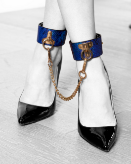 Florence Collectie – Beenmanchetten – Blauw