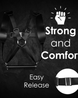 BSDM Harnas Beperking – Zwart