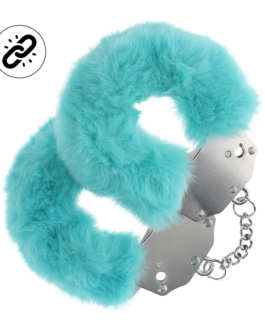 Zware Fluffy Handboeien – Blauw