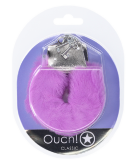 Classic Fluffy Handboeien – Paars