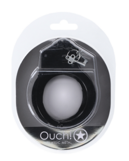 Classic metalen handboeien – Zwart