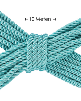 Polyester Bondage Touw – 10 m / 32,8 ft – Blauw