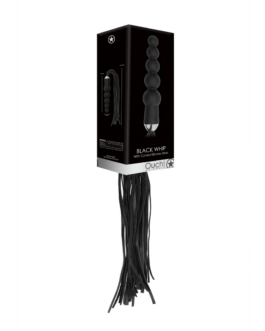 Zweep met Gebogen Silicone Dildo