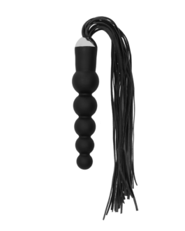 Zweep met Gebogen Silicone Dildo