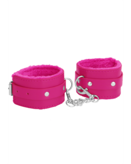 Pluche Lederen Handboeien